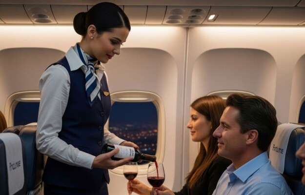 AEREI, COMPAGNIE AEREE, GLOBAL TRAVELER, WINES ON THE WING, Mondo