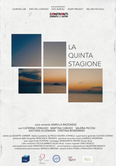 La locandina del docufilm “La quinta stagione”