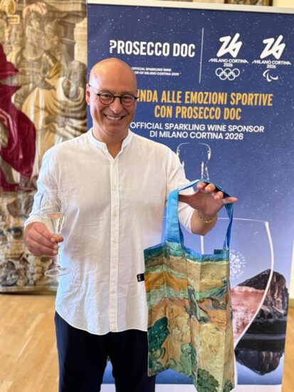 Il curatore della mostra Marco Goldin 