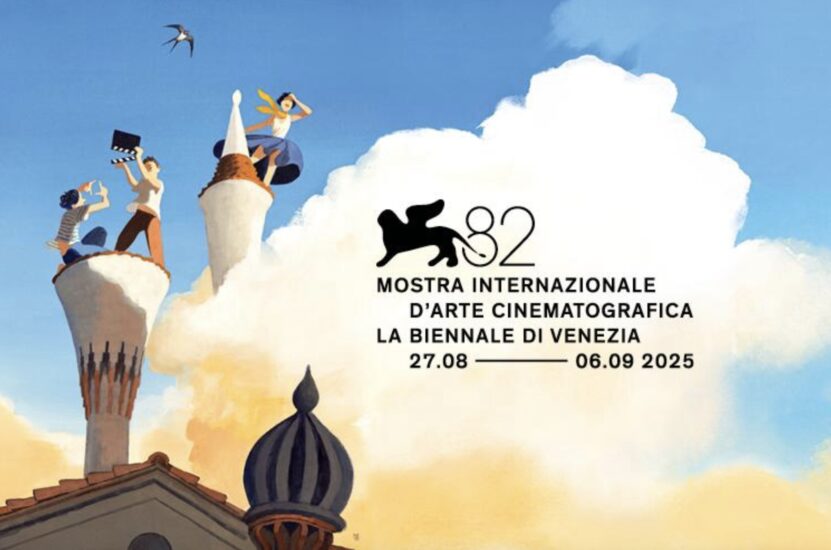 La locandina ufficiale della Mostra del Cinema di Venezia 2025