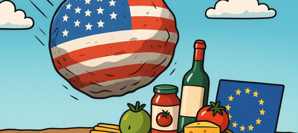 Dazi Usa, vino e agricoltura made in Italy preoccupati per i dazi al 15%, e non solo