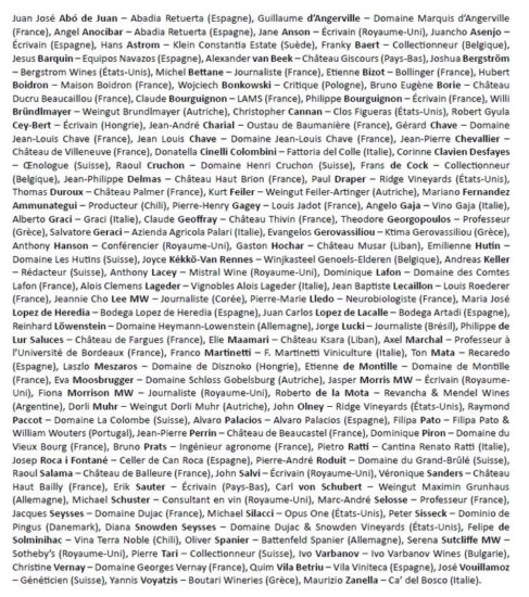 Gli accademici firmatari dell’appello all’Onu, tra i quali ci sono anche importanti produttori italiani