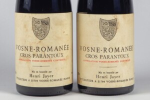 I miti della Borgogna nell&rsquo;asta by Finarte: a dominare &egrave; Henri Jayer con il Cru Cros Parantoux