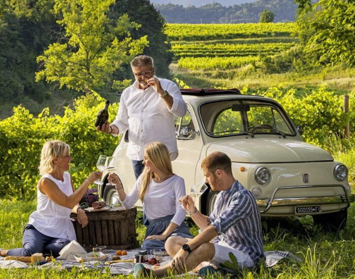“Vendemmia Solidale” del Conegliano Valdobbiadene Prosecco Superiore Docg alla Tenuta Le Manzane della famiglia Balbinot