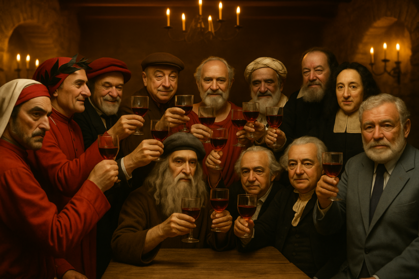 Da Dante a Leonardo da Vinci, con l’Ai, in due video originali WineNews, abbiamo ridato vita ai geni legati al vino  