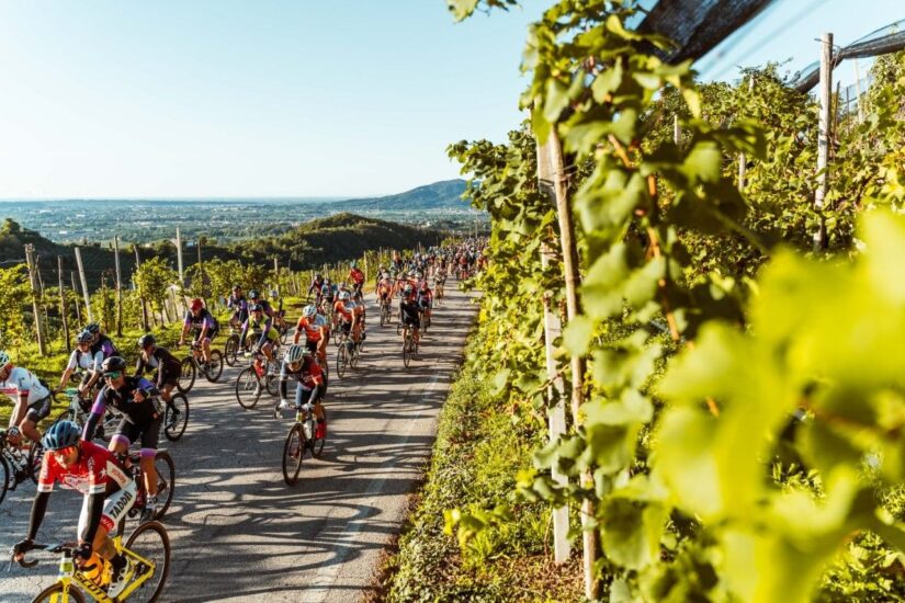 La Prosecco Cycling tra i vigneti delle Colline del Conegliano Valdobbiadene Prosecco Superiore Docg