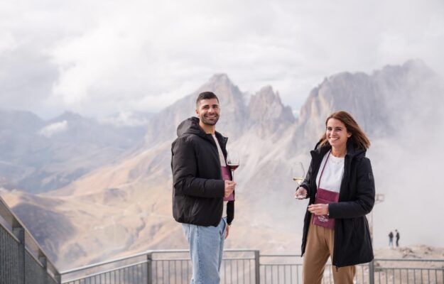 DEGUSTAZIONE, Eventi, MONTAGNE, SASS PORDOI, Simposio Top Wine 2950, TRENTINO ALTO ADIGE, Italia