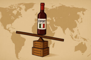 Vino italiano & export, primo semestre 2025 in equilibrio precario: -0,4% in valore -3,1% in volume Vino italiano & export, primo semestre 2025 in equilibrio precario: -0,4% in valore -3,1% in volume