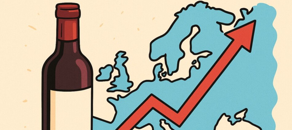 In 10 anni il prezzo del vino in Italia è cresciuto del 7,4%: uno degli aumenti più bassi d’Europa