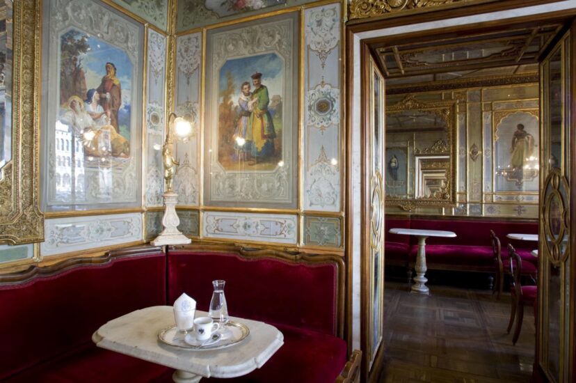 Il Caffè Florian a Venezia 