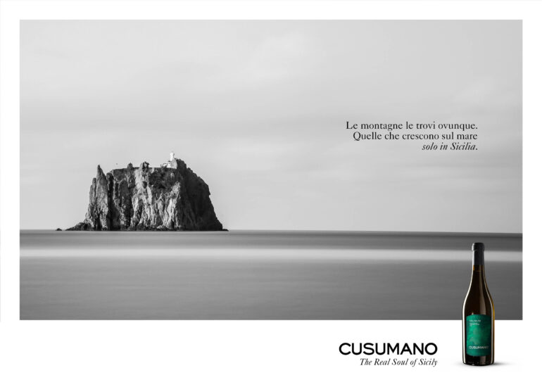 “The Real Soul of Sicily” by Cusumano nei “Lürzer’s Archive”