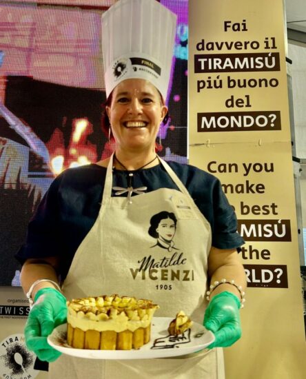 Daniela De Biasio e il suo tiramisù creativo 