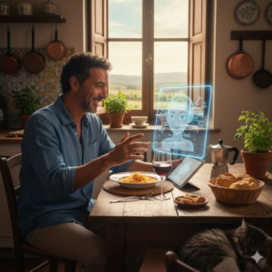 Nel 2025 l’Intelligenza Artificiale scrive le ricette e suggerisce gli abbinamenti