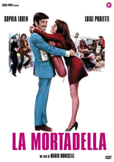 “La mortadella”, di Mario Monicelli con Gigi Proietti e Sophia Loren