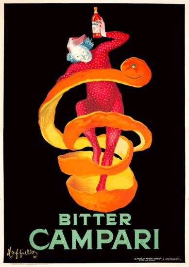 I manifesti-icona di Leonetto Cappiello: Bitter Campari, 1921 