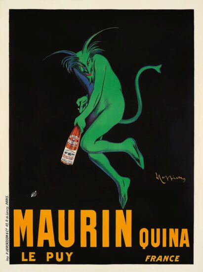 I manifesti-icona di Leonetto Cappiello: Maurin Quina, 1906