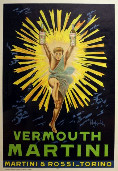 I manifesti-icona di Leonetto Cappiello: Vermouth Martini, 1920