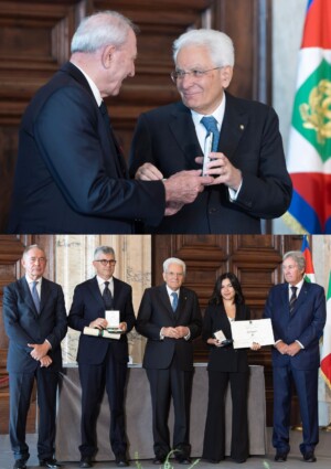 Toast at the Quirinale: Vittorio Moretti and Piero Mastroberardino awarded as Knights of Labour
