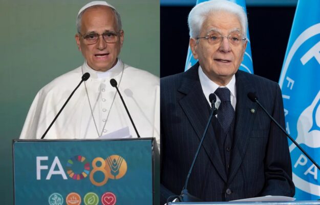 FAME NEL MONDO, FAO, GIORNATA MONDIALE DELL'ALIMENTAZIONE, PAPA LEONE XIV, PRESIDENTE DELLA REPUBBLICA, SERGIO MATTARELLA, Non Solo Vino