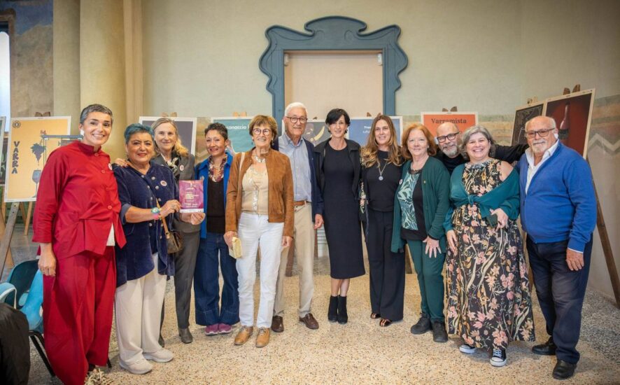 I vincitori del “Premio Leonetto Cappiello” 2025 con Pierre Cappiello (credit: Andrea Dani)