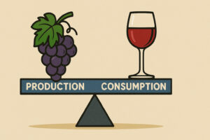 L’eccesso di produzione di vino nell’Ue? Nel 2024/2025 è del 13%, nella media con gli ultimi 20 anni L’eccesso di produzione di vino nell’Ue? Nel 2024/2025 è del 13%, nella media con gli ultimi 20 anni