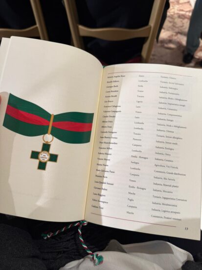 I Cavalieri del Lavoro 2025