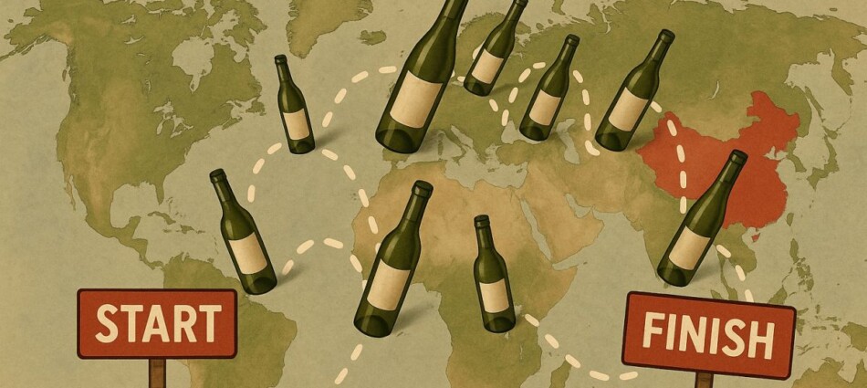 Vino e mercato globale: il 13% è fatto da riesportazioni, anche da tanti Paesi che non producono