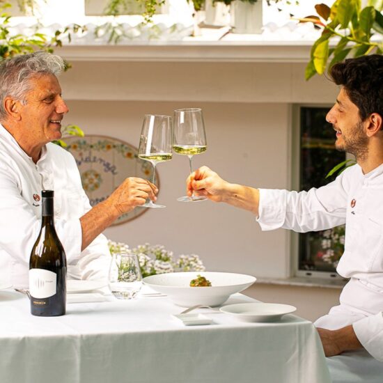 Gli chef Antonio e Fabrizio Mellini (credit: Facebook/Quattro Passi)
