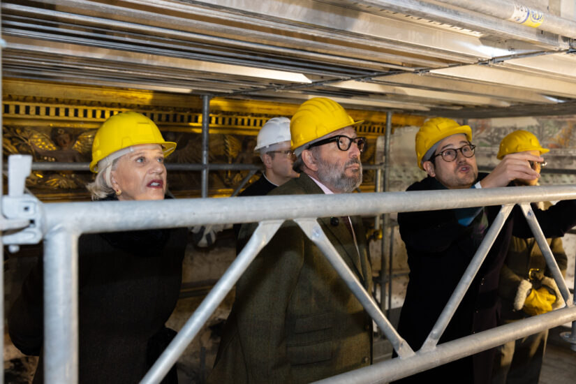 Il restauro l’Assunzione della Vergine, con Ca’ del Bosco