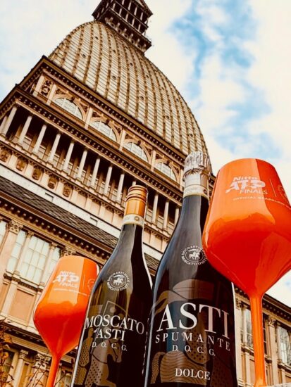 L’Asti alle Nitto Atp Finals a Torino (credit: Consorzio Asti)