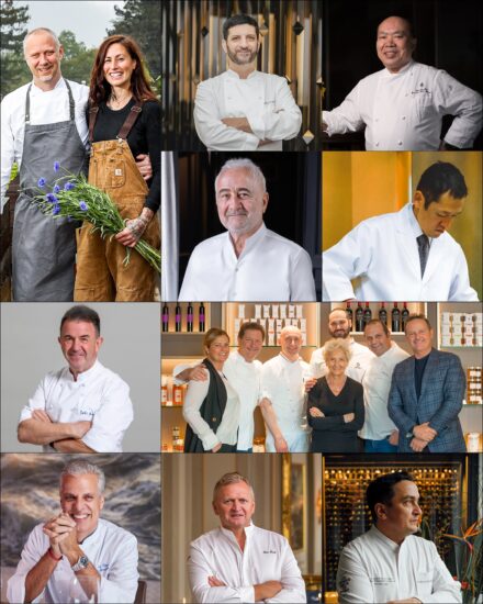 Gli chef dei 10 ristoranti al top de La Liste 2026