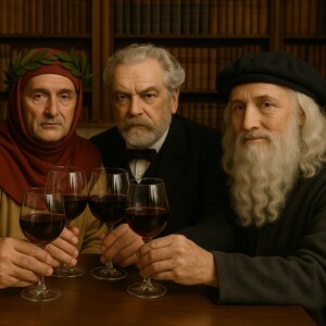 A casa di Boccaccio, Leonardo, Carducci e Pascoli: amanti del vino che hanno fatto la storia