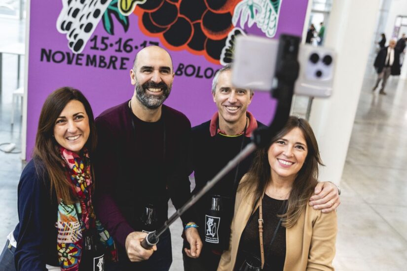 Il “Mercato dei Vini dei Vignaioli Indipendenti” della Fivi a BolognaFiere (credit: Michele Purin)