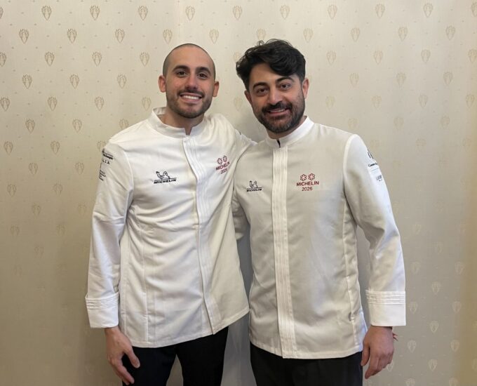 Gli chef Davide Guidara e Francesco Sodano