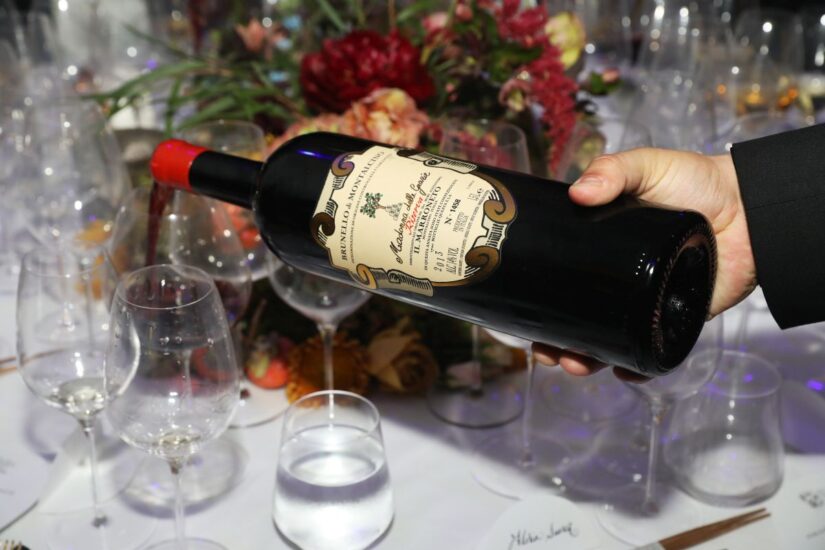 Il Marroneto, con il Brunello di Montalcino, unico vino italiano ai “The Golden Vines Awards” 2025 (credit: Aaron Davidson/Getty Images for The Golden Vines)