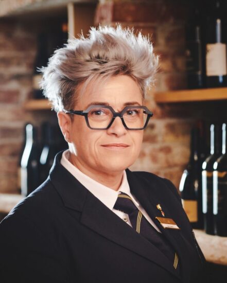 La sommelier Ivana Capraro (credit: Facebook/Castel fine dining)