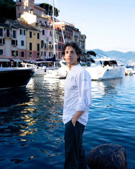 Lo chef Mattia Pecis (credit: Facebook/Cracco Portofino)