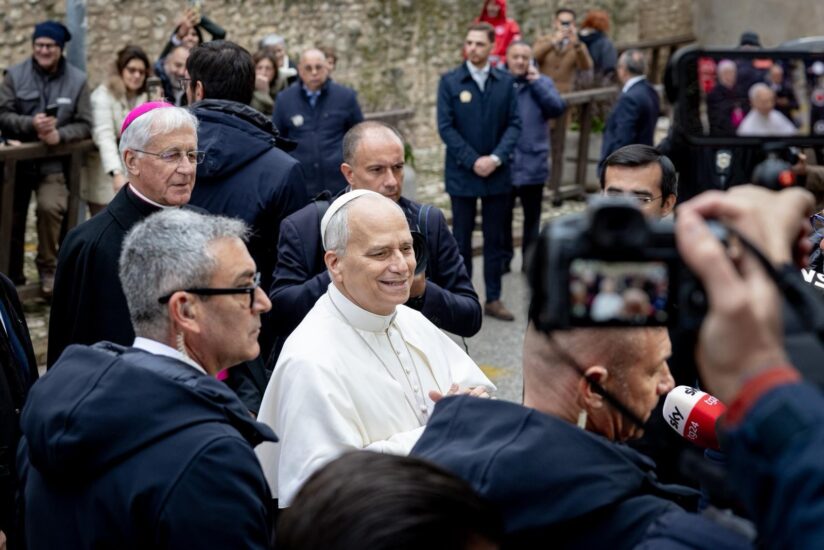 Il Papa a Montefalco, terra del Sagrantino