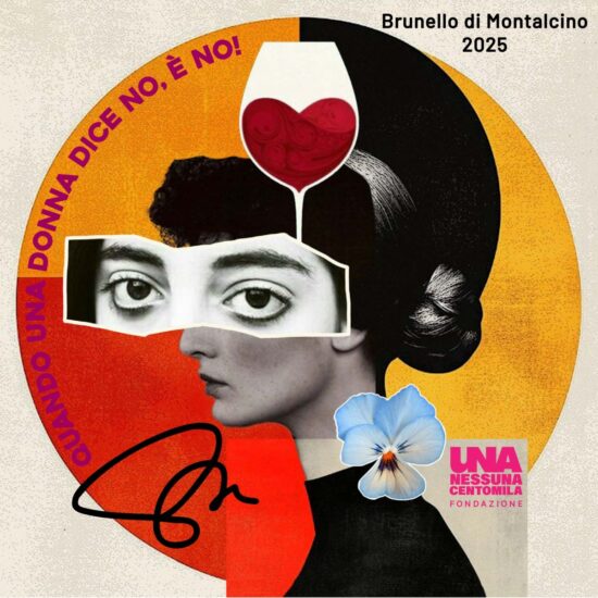 La “piastrella-denuncia” della Fondazione Una Nessuna Centomila contro la violenza sulle donne