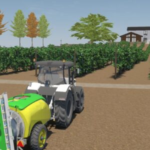 Le strategie di guida autonoma dei trattori? Ora si testano sul vigneto “virtuale”