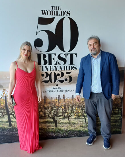 Emma Sleight, Head of content for global 50 Best, con WineNews, in Australia 