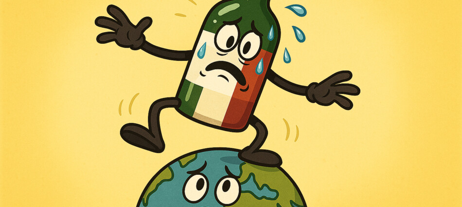 Frena ancora l’export del vino italiano: 5 miliardi di euro ad agosto 2025 (-1,9%). Giù gli Usa