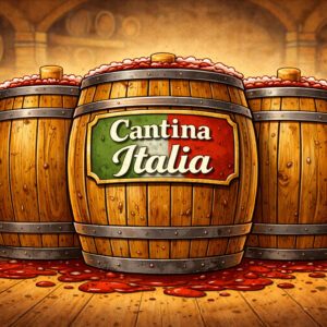 A vendemmia 2025 finita, nelle cantine italiane, c&rsquo;&egrave; l&rsquo;8,6% di vini in pi&ugrave; del 2024