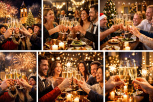 Tra cenoni e brindisi, in casa o al ristorante, tutti i numeri della tavola del Capodanno nazionale