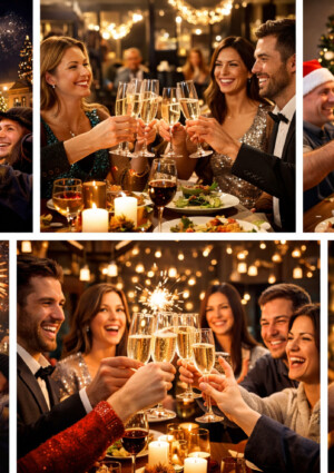 Tra cenoni e brindisi, in casa o al ristorante, tutti i numeri della tavola del Capodanno nazionale