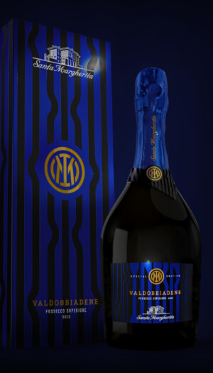 Brindisi di passione: la &ldquo;special edition&rdquo; del Prosecco Docg di Santa Margherita per l&rsquo;Inter