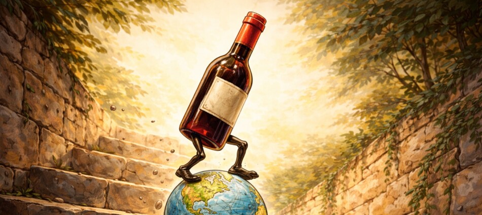 Gi&ugrave; ancora l&rsquo;export del vino italiano: 5,7 miliardi di euro a settembre 2025 (-2,2%)