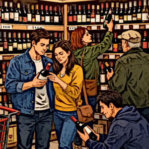 Il vino nella gdo italiana verso una chiusura negativa nel 2025, per il quinto anno consecutivo