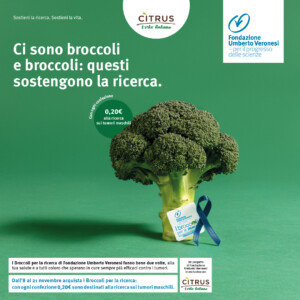 La prevenzione passa dalla tavola con i &ldquo;Broccoli per la ricerca&rdquo; per la Fondazione Veronesi