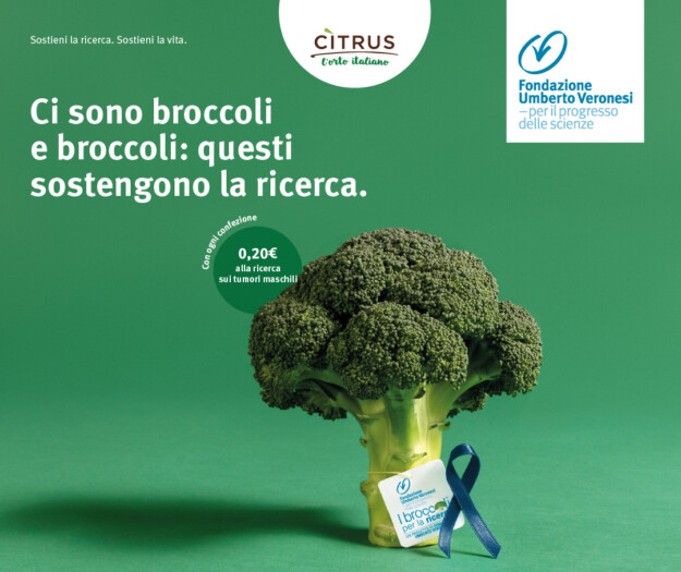La prevenzione passa dalla tavola con i &ldquo;Broccoli per la ricerca&rdquo; per la Fondazione Veronesi
